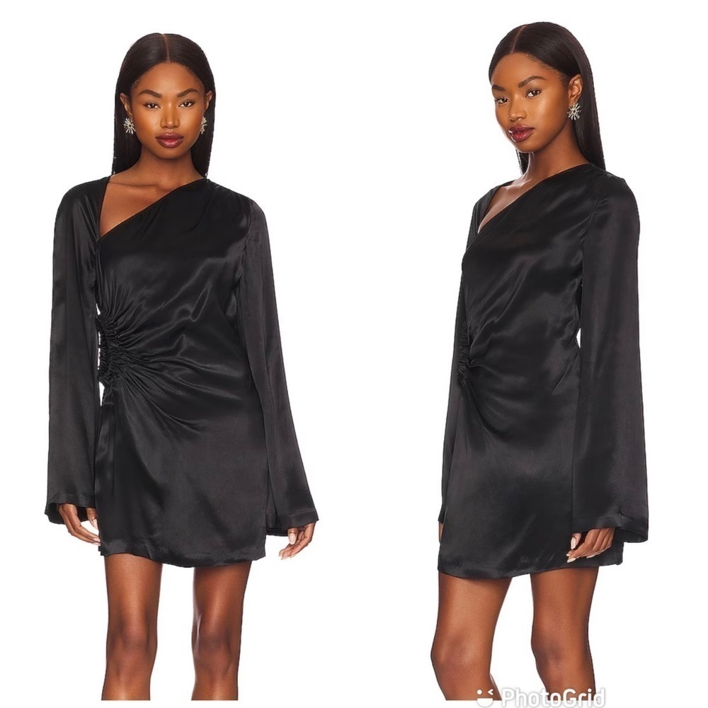 L’Academie Eira Mini Dress in Black - Picture 3 of 15